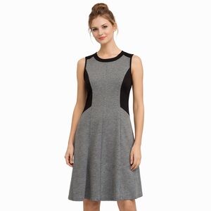 Women's DKNY Dress Size 4 Gray and Black